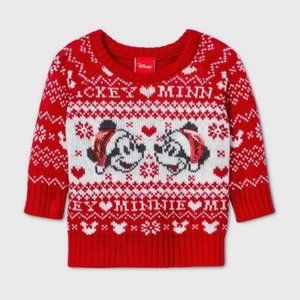 Disney Mickey & Minnie Mouse sweater NWT 18 month